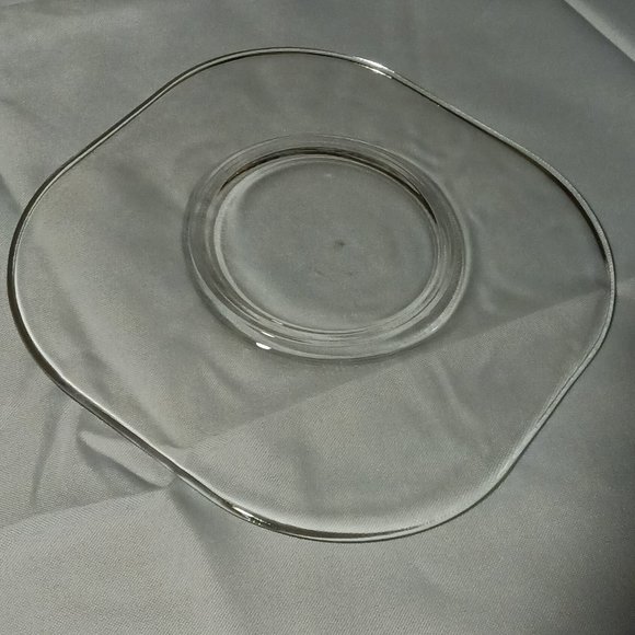 Vintage Joe Colombo Arno Glass Salad Plates Made in Italy - Picture 3 of 5